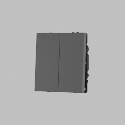 Выключатель Denkirs DK-S01SX2-GY