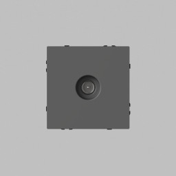 Розетка Denkirs DK-S01TV-GY