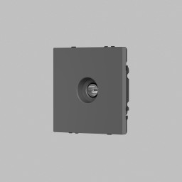 Розетка Denkirs DK-S01TV-GY