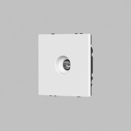 Розетка Denkirs DK-S01TV-WH