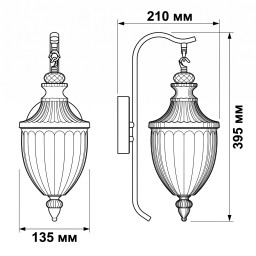 Бра VELANTE 376-501-01