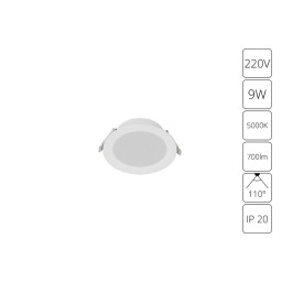 ARTE Lamp A8509PL-1WH