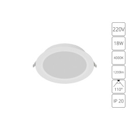 ARTE Lamp A8418PL-1WH