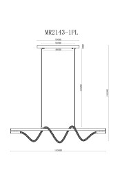 Подвесной светильник MyFar MR2143-1PL