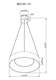 Подвесной светильник MyFar MR2190-1PL