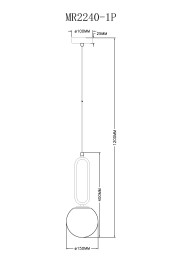 Подвесной светильник MyFar MR2240-1P