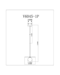 Подвесной светильник Moderli V6045-1P