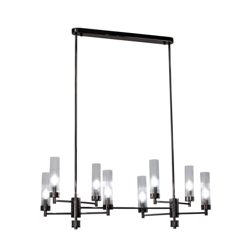 Люстра на штанге AM Group INDIGO SPL8 PEARL BLACK 19883₽