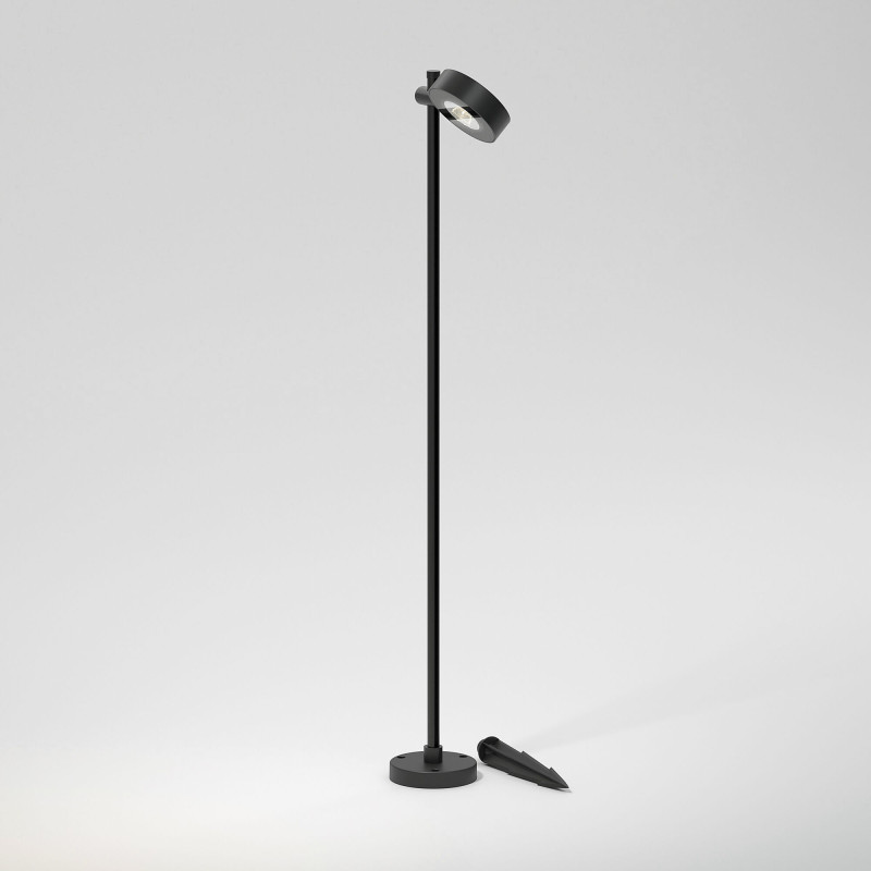 цена Грунтовый светильник Elektrostandard Feature (35172/F) черный