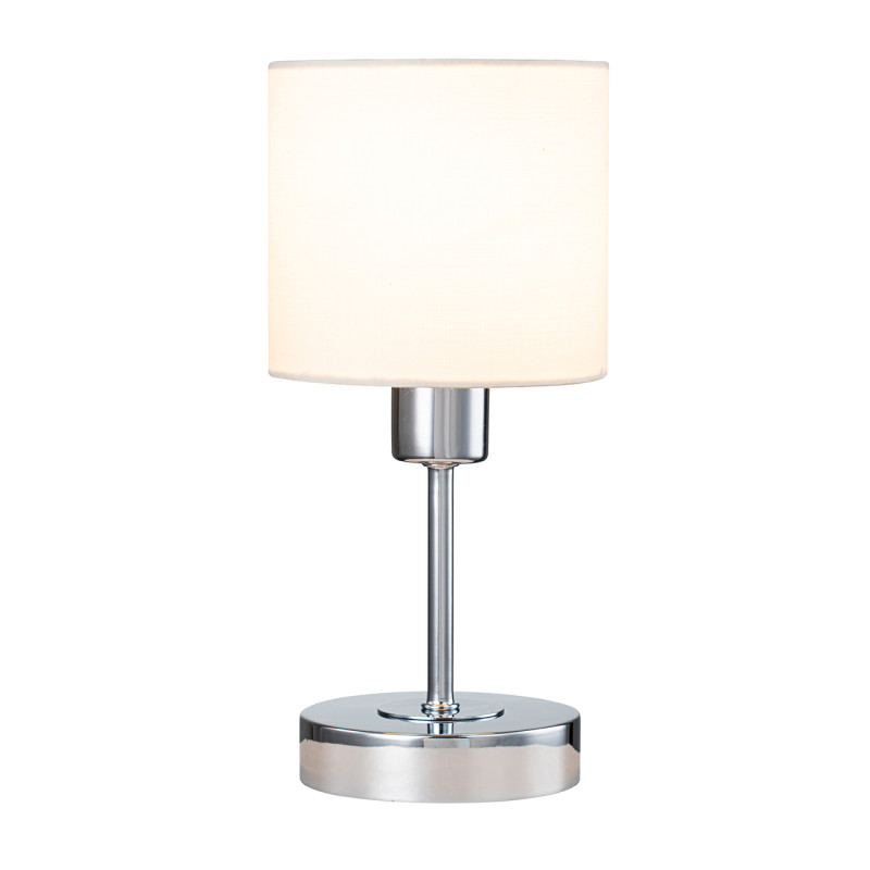 Настольная лампа Escada 1109/1 Chrome/Beige тени жидкие для век 06 chrome brown 2 6мл