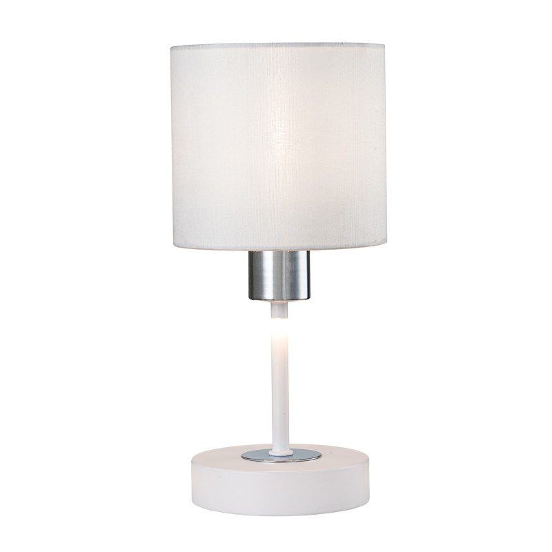Настольная лампа Escada 1109/1 White/Silver люстра escada 10241 6 ledх155w white