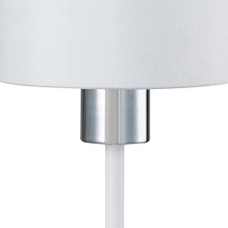 Настольная лампа Escada 1109/1 White/Silver
